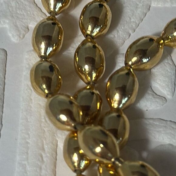 Vintage Gold Tone Oval Link Chain Necklace 24” - Picture 12 of 15